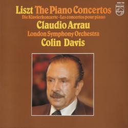 LISZT   CLAUDIO ARRAU Liszt: The Piano Concertos Виниловая пластинка 