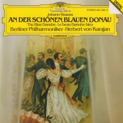 STRAUSS An Der Schönen Blauen Donau Фирменный CD 