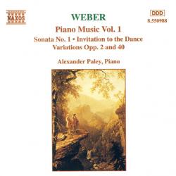 WEBER Piano Music Vol. 1 Фирменный CD 