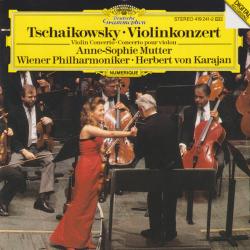 Tschaikowsky - Anne-Sophie Mutter, Herbert von Karajan Violinkonzert Фирменный CD 