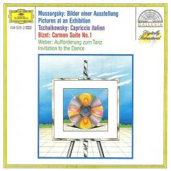 Mussorgsky, Tschaikowsky, Bizet, Weber Bilder Einer Ausstellung / Capriccio Italien / Carmen Suite No. 1 / Aufforderung Zum Tanz Фирменный CD Mussorgsky, Tschaikowsky, Bizet, Weber Bilder Einer Ausstellung / Capriccio Italien / Carmen Suite No. 1 / Aufforderung Zum Tanz Фирменный CD