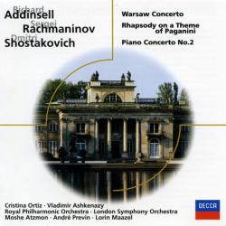 Richard Addinsell, Sergei Rachmaninov, Dmitri Shostakovich, Alexander Scriabin Warsaw Concerto - Rhapsody On A Theme Of Paganini - Piano Concerto No. 2 Фирменный CD 