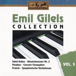 EMIL GILELS Emil Gilels Collection, Vol. 5 Фирменный CD EMIL GILELS Emil Gilels Collection, Vol. 5 Фирменный CD