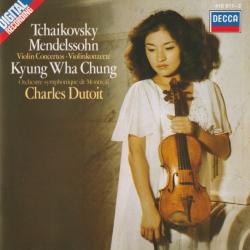 Tchaikovsky, Mendelssohn - Kyung Wha Chung Violinkonzerte Фирменный CD 
