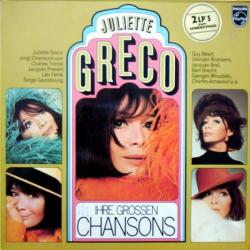 JULIETTE GRECO Ihre Grossen Chansons Виниловая пластинка JULIETTE GRECO Ihre Grossen Chansons Виниловая пластинка