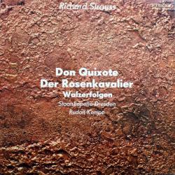 RICHARD STRAUSS RUDOLF KEMPE Don Quixote, Der Rosenkavalier (Walzerfolgen) Виниловая пластинка RICHARD STRAUSS RUDOLF KEMPE Don Quixote, Der Rosenkavalier (Walzerfolgen) Виниловая пластинка