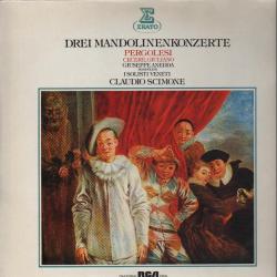 PERGOLESI CECERE GIULIANO ANEDDA CLAUDIO SIMONE Drei Mandolinenkonzerte Виниловая пластинка PERGOLESI CECERE GIULIANO ANEDDA CLAUDIO SIMONE Drei Mandolinenkonzerte Виниловая пластинка