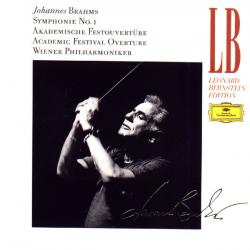 Brahms - Leonard Bernstein Symphonie No. 1 - Akademische Festouvertüre = Academic Festival Ouverture Фирменный CD 