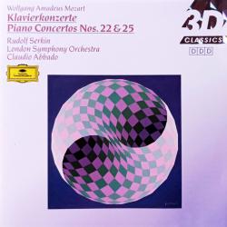 MOZART Piano Concertos Nos. 22 & 25 Фирменный CD MOZART Piano Concertos Nos. 22 & 25 Фирменный CD