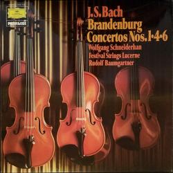BACH   WOLFGANG SCHNEIDERHAN Brandenburg Concertos Nos. 1,4,6 Виниловая пластинка 