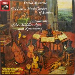 The Early Music Consort Of London David Munrow Instruments Of The Middle Ages And Renaissance LP-BOX The Early Music Consort Of London David Munrow Instruments Of The Middle Ages And Renaissance LP-BOX