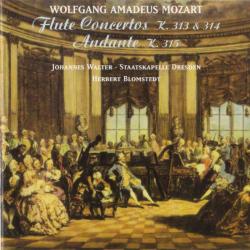 MOZART Flute Concertos K. 313 & 314 / Andante K. 315 Фирменный CD 